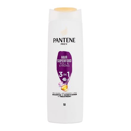 Pantene Superfood Full & Strong 3 in 1 posilující šampon, kondicionér a maska v jednom 360 ml pro ženy