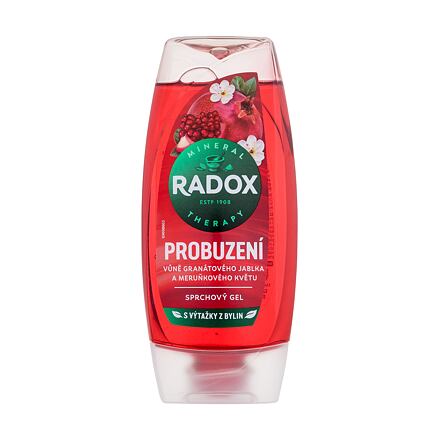 Radox Awakening Pomegranate And Apricot Blossom Shower Gel osvěžující sprchový gel 225 ml pro ženy