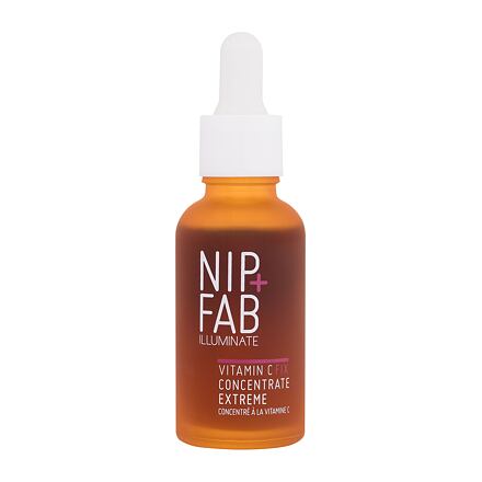 NIP+FAB Illuminate Vitamin C Fix Concentrate Extreme 15% rozjasňující a ochranné pleťové sérum 30 ml pro ženy