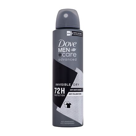 Dove Men + Care Advanced Invisible Dry 72H deospray antiperspirant 150 ml pro muže