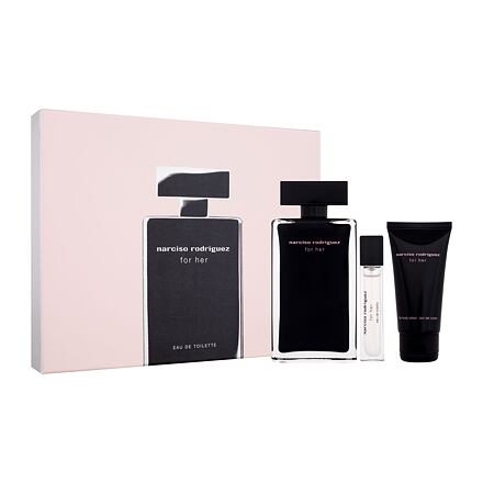 Narciso Rodriguez For Her : EDT 100 ml + tělové mléko 50 ml + EDT 10 ml pro ženy