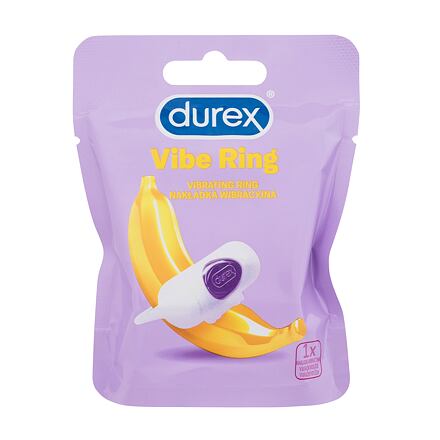 Durex Vibe Ring vibrační erekční kroužek odstín bílá