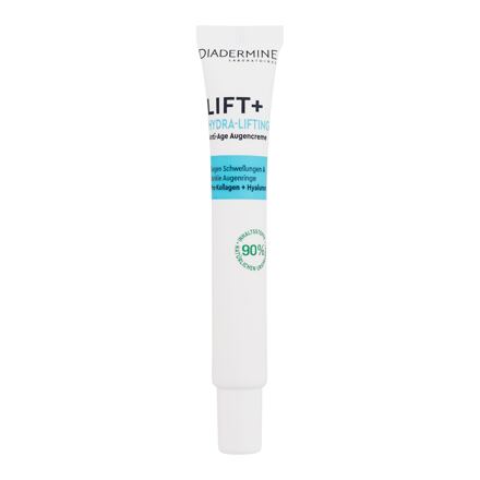 Diadermine Lift+ Hydra-Lifting Anti-Age Eye Cream oční krém proti známkám únavy a stárnutí 15 ml pro ženy