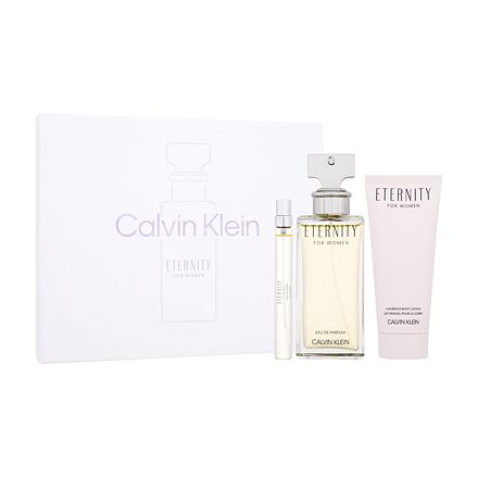 Calvin Klein Eternity 3: EDP 100 ml + tělové mléko 100 ml + EDP 10 ml pro ženy