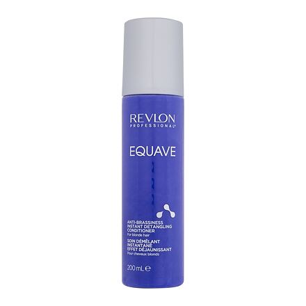 Revlon Professional Equave Anti-Brassiness Instant Detangling Conditioner bezoplachový kondicionér ve spreji pro světlé vlasy 200 ml pro ženy