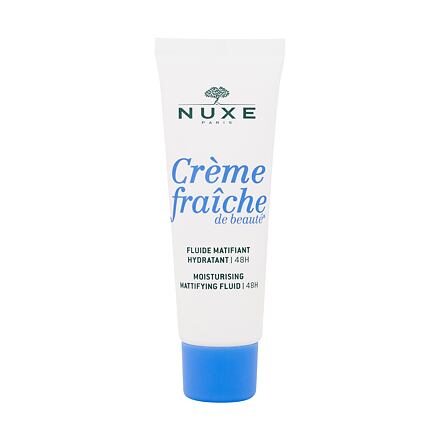 NUXE Creme Fraiche de Beauté Moisturising Mattifying Fluid zmatňující a hydratační pleťový fluid 50 ml tester pro ženy