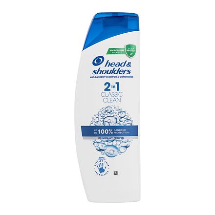 Head & Shoulders Classic Clean 2in1 šampon a kondicionér proti lupům 400 ml unisex