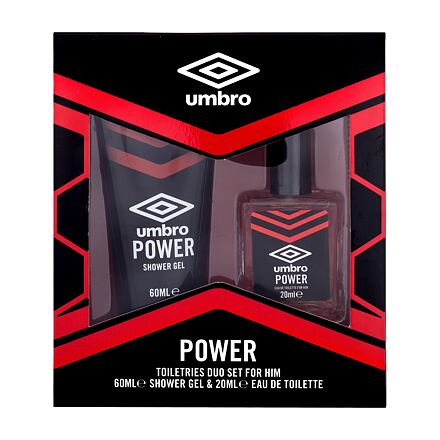 UMBRO Power : EDT 20 ml + sprchový gel 60 ml pro muže