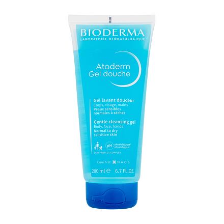 BIODERMA Atoderm Gentle Cleansing Gel jemný sprchový gel pro normální až suchou citlivou pokožku 200 ml unisex