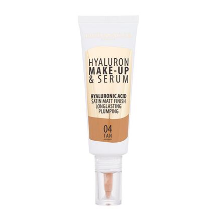 Dermacol Hyaluron Make-Up & Serum pečující tekutý make-up 25 g odstín 04 Tan