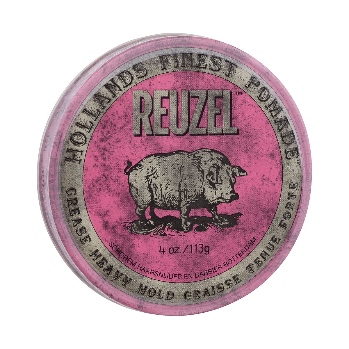 Reuzel Hollands Finest Pomade Grease Heavy Hold vosková pomáda na vlasy 113 g 113 g pre mužov