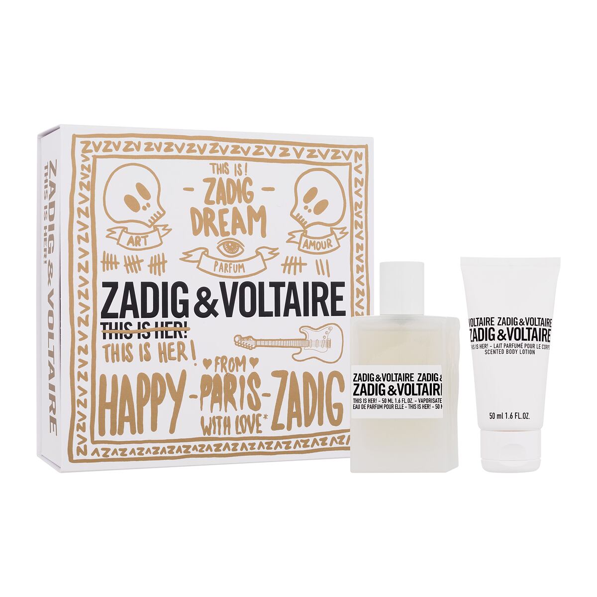 Zadig & Voltaire This is Her! : EDP 50 ml + tělové mléko 50 ml pro ženy