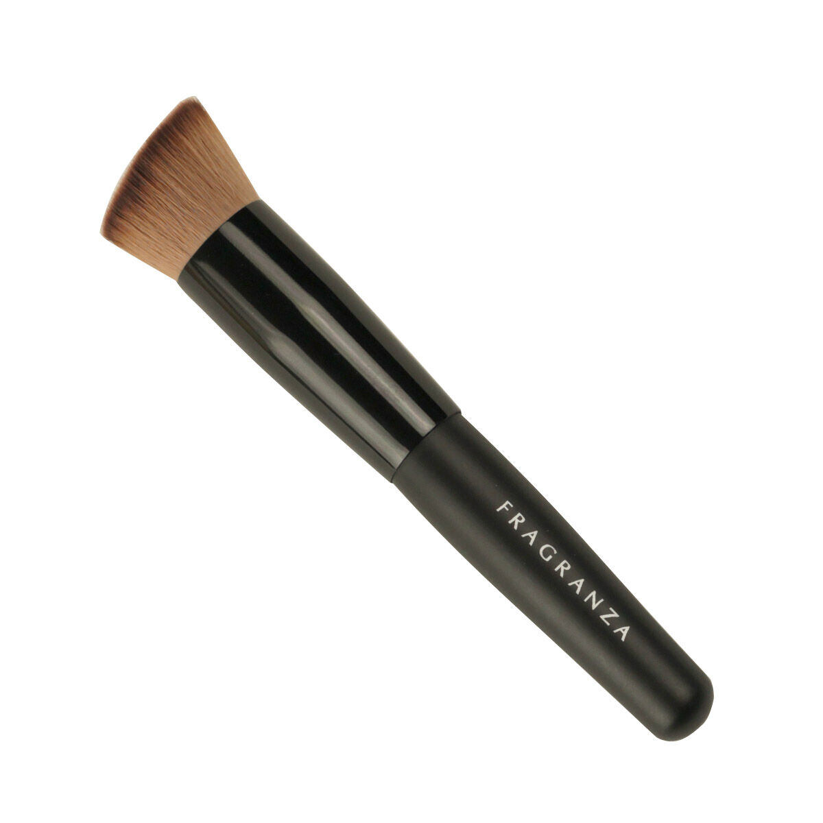 Touch of Beauty Oval Make-Up Brush štětec na makeup 1 ks odstín černá