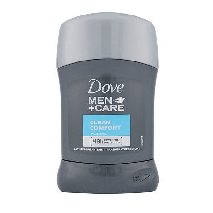 Dove Men + Care Clean Comfort 48h antiperspirant bez alkoholu 50 ml pro muže