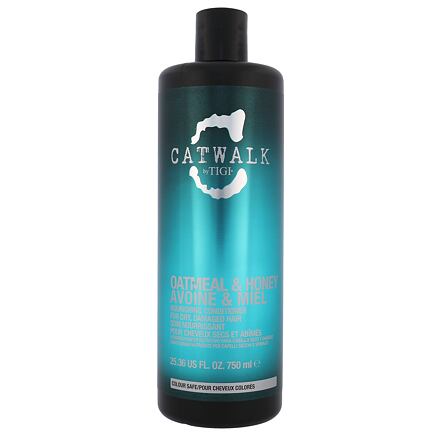 Tigi Catwalk Oatmeal & Honey vyživující kondicionér pro poškozené vlasy 750 ml pro ženy