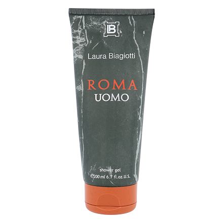 Laura Biagiotti Roma Uomo sprchový gel 200 ml pre mužov