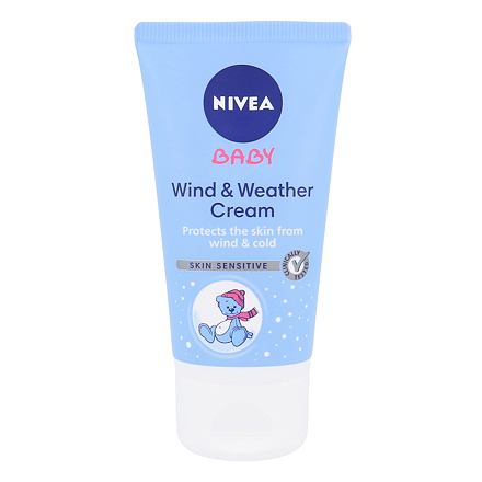 Nivea Baby Wind & Weather Cream ochranný dětský pleťový krém 50 ml pro děti