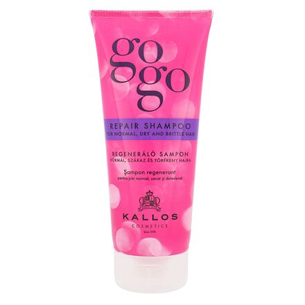 Kallos Cosmetics Gogo Repair šampon pro suché a křehké vlasy 200 ml pro ženy