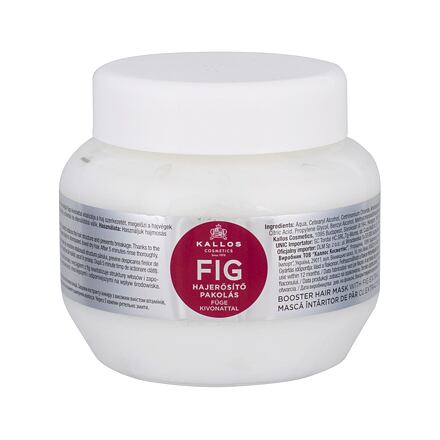 Kallos Cosmetics Fig vyživující maska pro slabé a poškozené vlasy 275 ml pro ženy