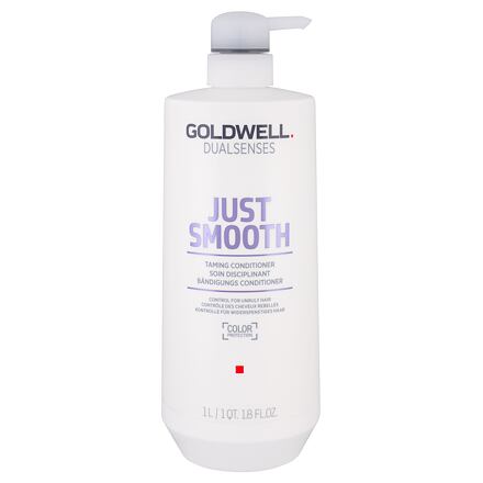 Goldwell Dualsenses Just Smooth uhlazující kondicionér pro nepoddajné vlasy 1000 ml pro ženy
