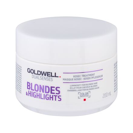 Goldwell Dualsenses Blondes & Highlights 60 Sec Treatment maska pro blond a melírované vlasy 200 ml 200 ml pre ženy