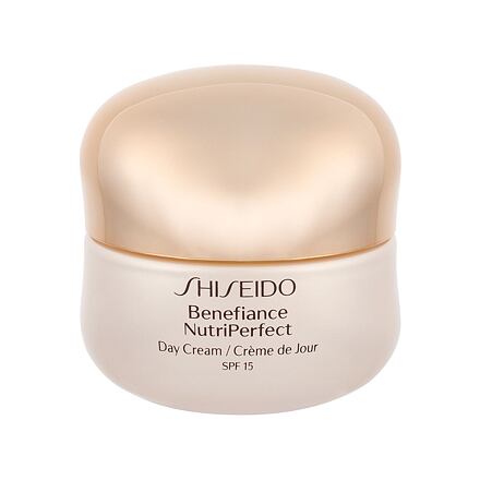 Shiseido Benefiance NutriPerfect SPF15 výživný ochranný pleťový krém 50 ml pro ženy