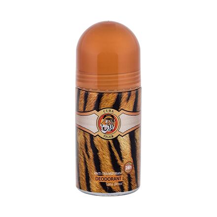 Cuba Jungle Tiger deodorant roll-on 50 ml pro ženy