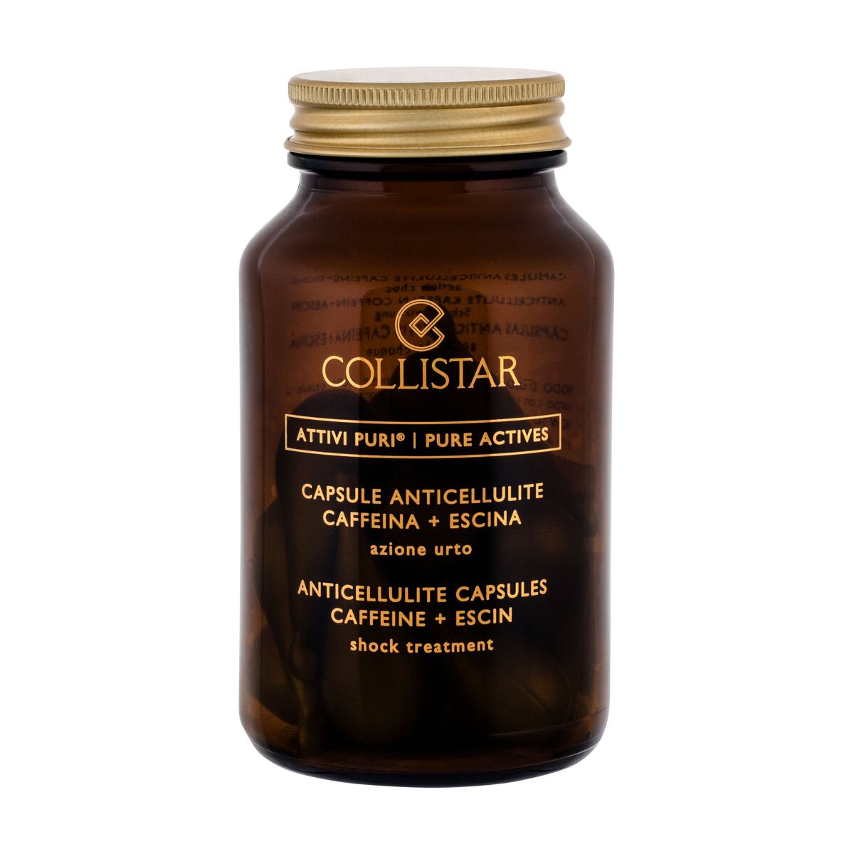 Collistar Pure Actives (Attivi Puri) Anticellulite Capsules kofeinové a escinové kapsle proti celulitidě 14 ks 14 ks