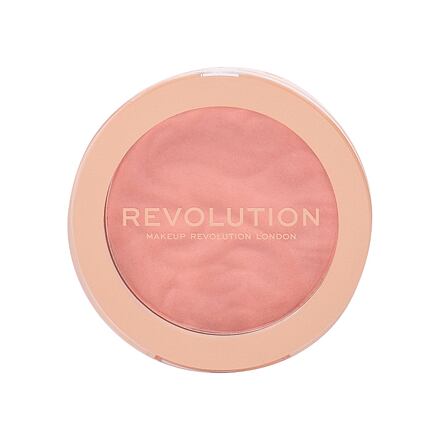 Makeup Revolution London Re-loaded pudrová tvářenka 7.5 g odstín Peach Bliss