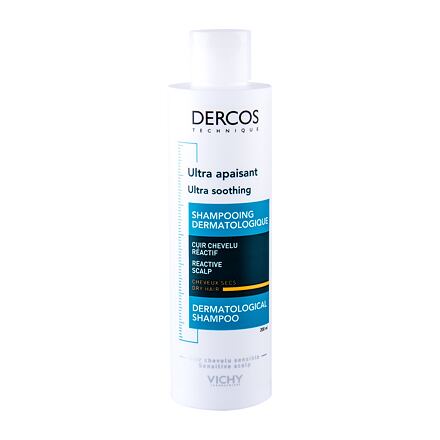 Vichy Dercos Ultra Soothing Dry Hair zklidňující šampon na suché vlasy a citlivou pokožku 200 ml pro ženy
