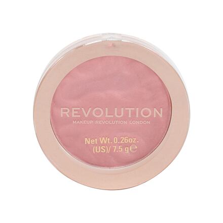 Makeup Revolution London Re-loaded pudrová tvářenka 7.5 g odstín rhubarb & custard
