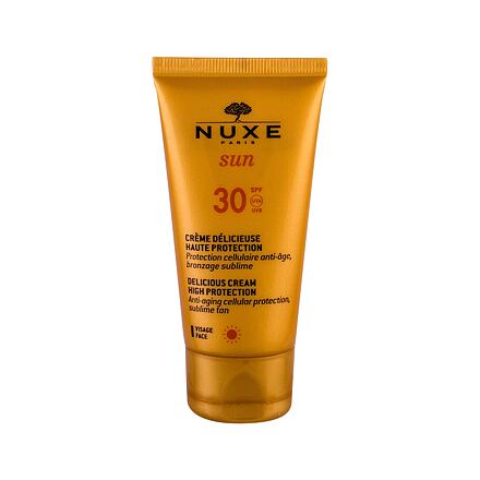 NUXE Sun Delicious Cream SPF30 voděodolný opalovací krém na obličej 50 ml unisex