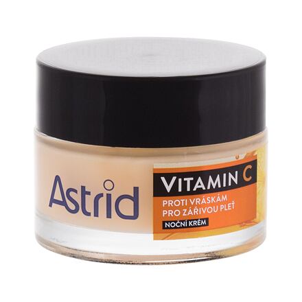 Astrid Vitamin C noční pleťový krém proti vráskám 50 ml pro ženy
