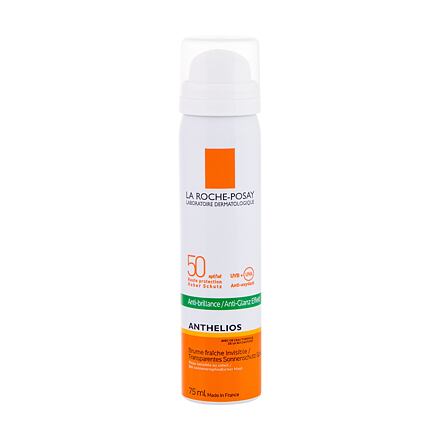La Roche-Posay Anthelios Anti-Shine SPF50 osvěžující opalovací sprej na obličej proti lesku pro citlivou pleť 75 ml pro ženy
