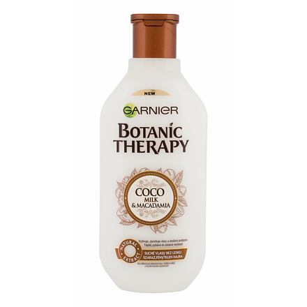 Garnier Botanic Therapy Coco Milk & Macadamia vyživující a zjemňující šampon pro podporu vlasů 400 ml pro ženy