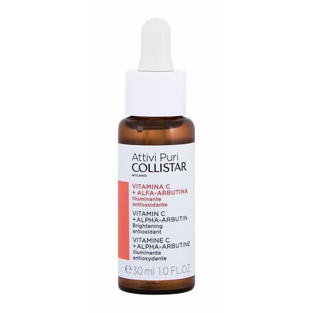 Collistar Pure Actives Vitamin C + Alpha-Arbutin pleťové sérum s rozjasňujícím a antioxidačním účinkem 30 ml 30 ml pre ženy