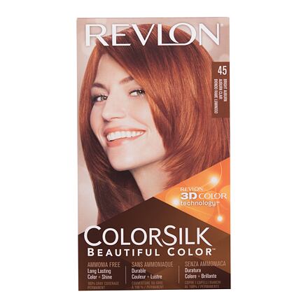 Revlon Colorsilk Beautiful Color barva na vlasy na barvené vlasy na všechny typy vlasů 59.1 ml odstín 45 Bright Auburn pro ženy