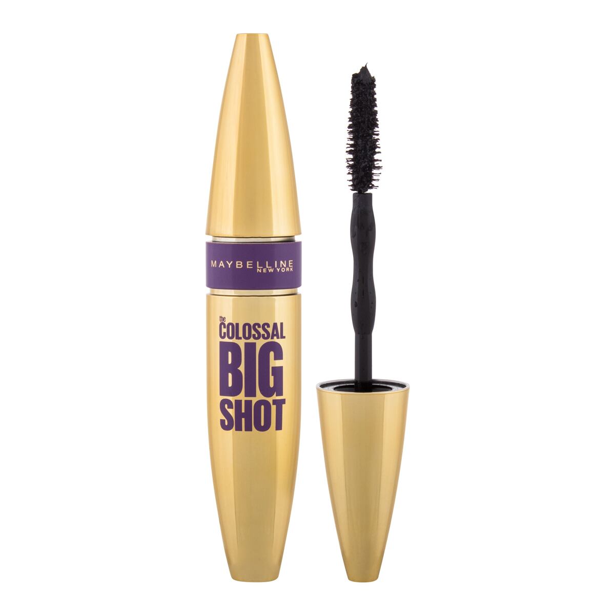 Maybelline The Colossal Big Shot řasenka pro objem a prodloužení řas 9,5 ml odstín Very Black