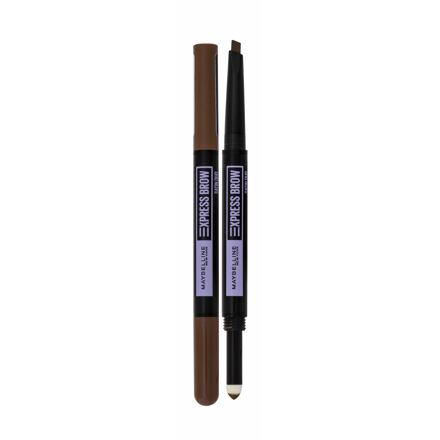 Maybelline Express Brow Satin Duo tužka a pudr na obočí 2v1 0.71 g odstín medium brown