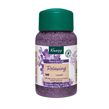 Kneipp Relaxing Bath Salt relaxační koupelová sůl s vůní levandule 500 g unisex