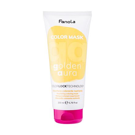 Fanola Color Mask vyživující a barvicí maska na vlasy 200 ml Golden Aura pro ženy