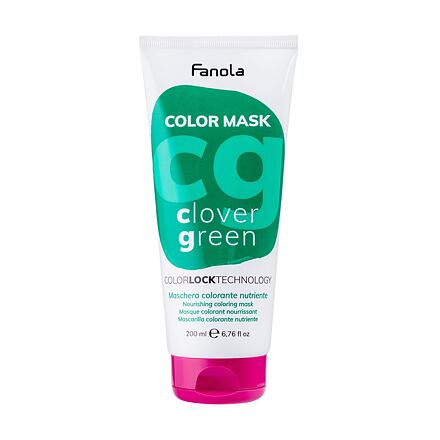 Fanola Color Mask vyživující a barvicí maska na vlasy 200 ml Clover Green pro ženy