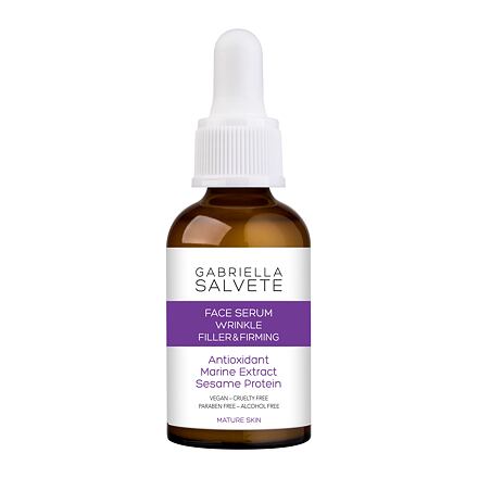 Gabriella Salvete Face Serum Wrinkle Filler & Firming zpevňující sérum proti vráskám pro zralou pleť 30 ml pro ženy