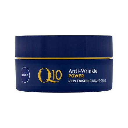 Nivea Q10 Power Anti-Wrinkle + Firming Night zpevňující noční krém proti vráskám 50 ml pro ženy