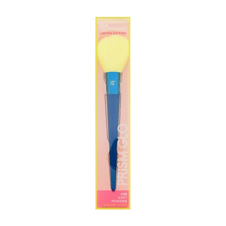 Real Techniques Prism Glo 038 Soft Powder Brush Limited Edition kosmetický štětec na pudr odstín modrá