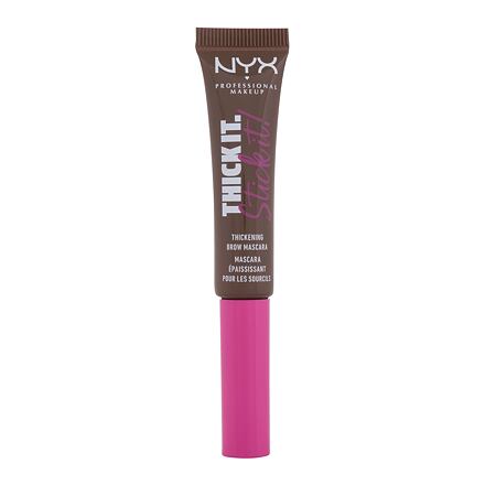 NYX Professional Makeup Thick It Stick It! dlouhotrvající řasenka na obočí 7 ml odstín 06 Brunette