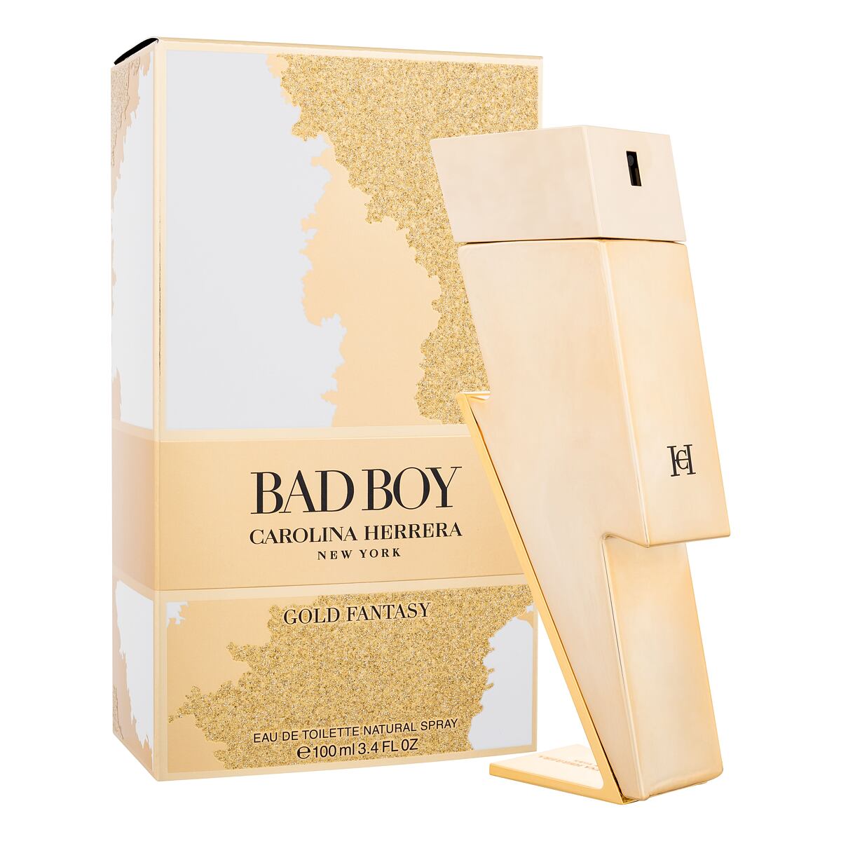 Carolina Herrera Bad Boy Gold Fantasy 100 ml toaletní voda pro muže