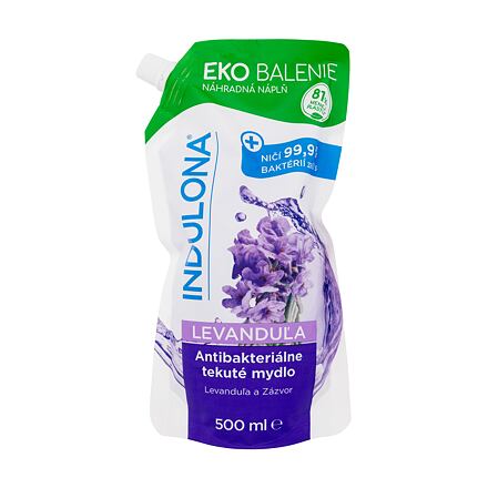 INDULONA Lavender Antibacterial antibakteriální tekuté mýdlo náplň 500 ml unisex