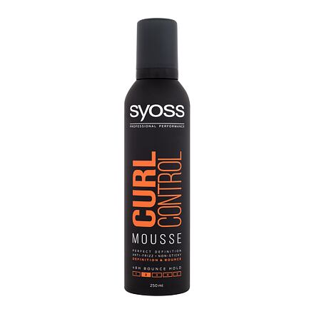 Syoss Curl Control Mousse pěnové tužidlo pro vlnité a kudrnaté vlasy 250 ml pro ženy