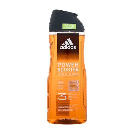 Adidas Power Booster Shower Gel 3-In-1 New Cleaner Formula sprchový gel 400 ml pro muže